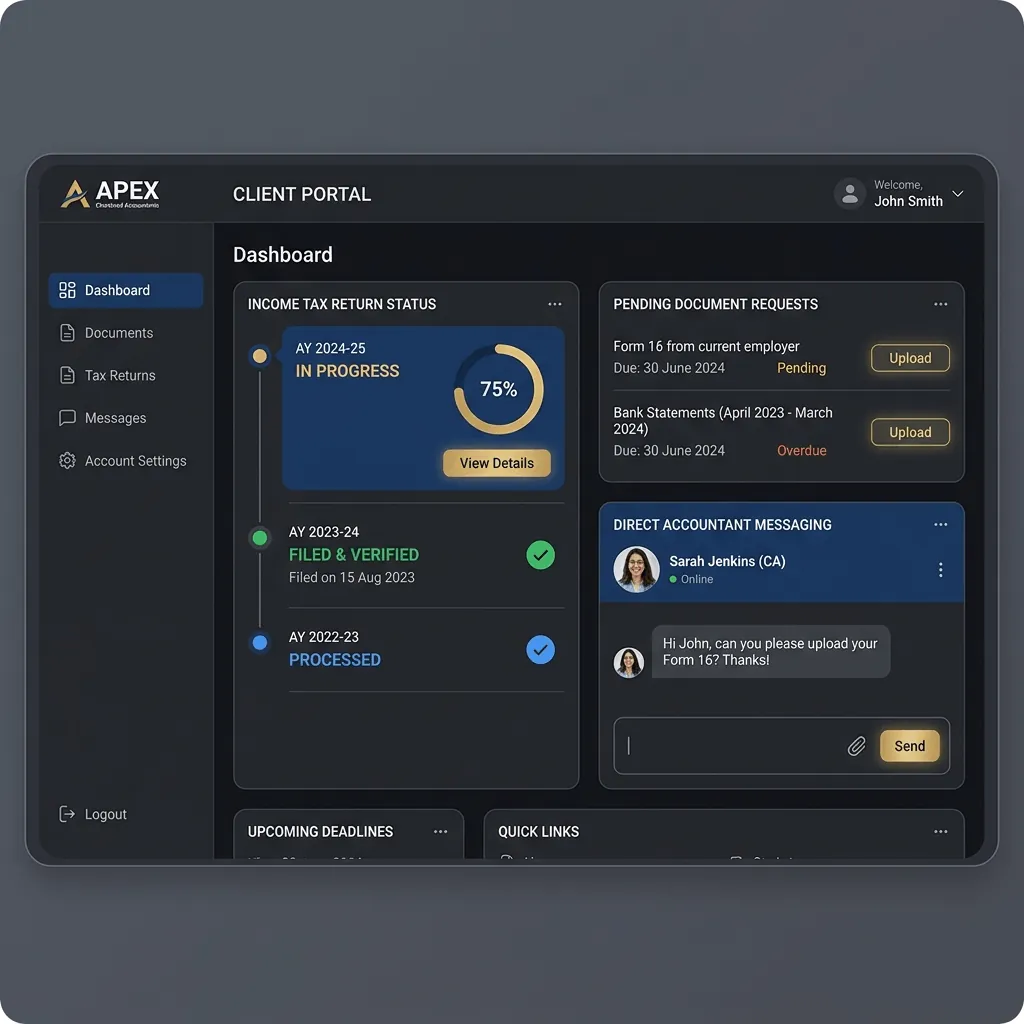 EaseCA live platform interface